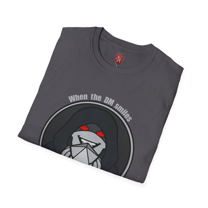 You know your in trouble when the DM Smiles Unisex Softstyle T-Shirt